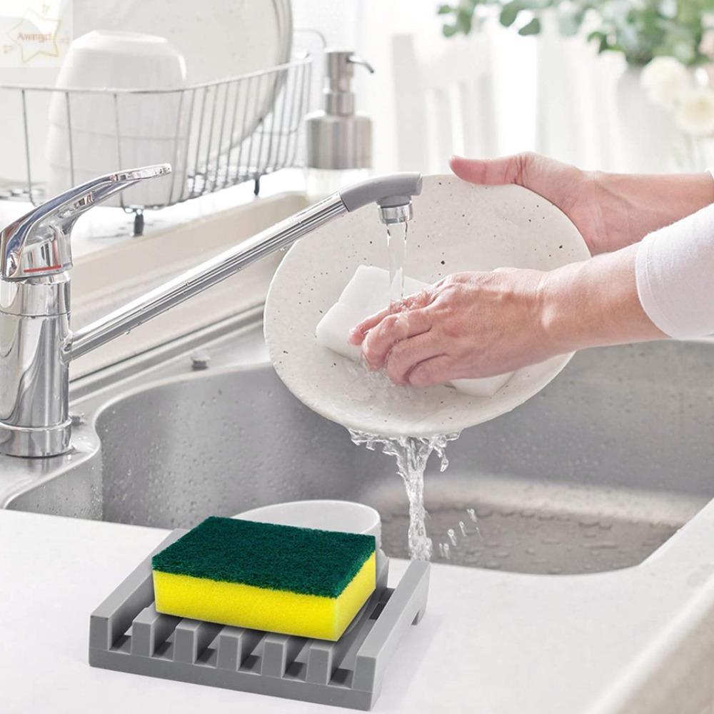 AWNGD ที่วางสบู่ Clean Easy Dry Soap Box