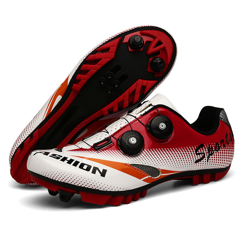 Cycling Shoes Mtb Men's Road Sneakers Spd Cleat Mountain Self-Locking Bike Shoes Women Bicycle Cleat