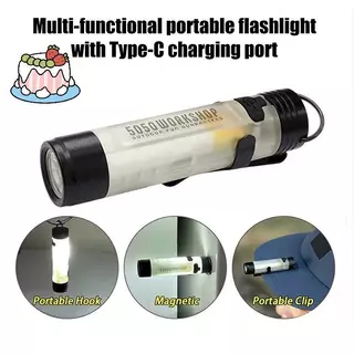 [Sep-t] Poet ไฟฉายขนาดเล็กกลางแจ้ง LED คลิปกุญแจหมวก 5050 ไฟฉาย Long Endurance USB ชาร์จฉุกเฉินเดินป่า Camping Trail