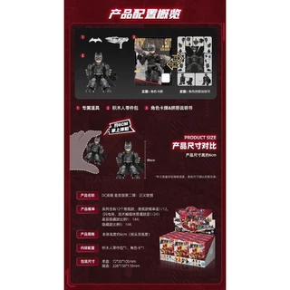 ★ MYTHBOX ★ ของแท้ blokees bruco DC HEROS Defender Vol.02 GVD-02 Justice League Blokees dc batman