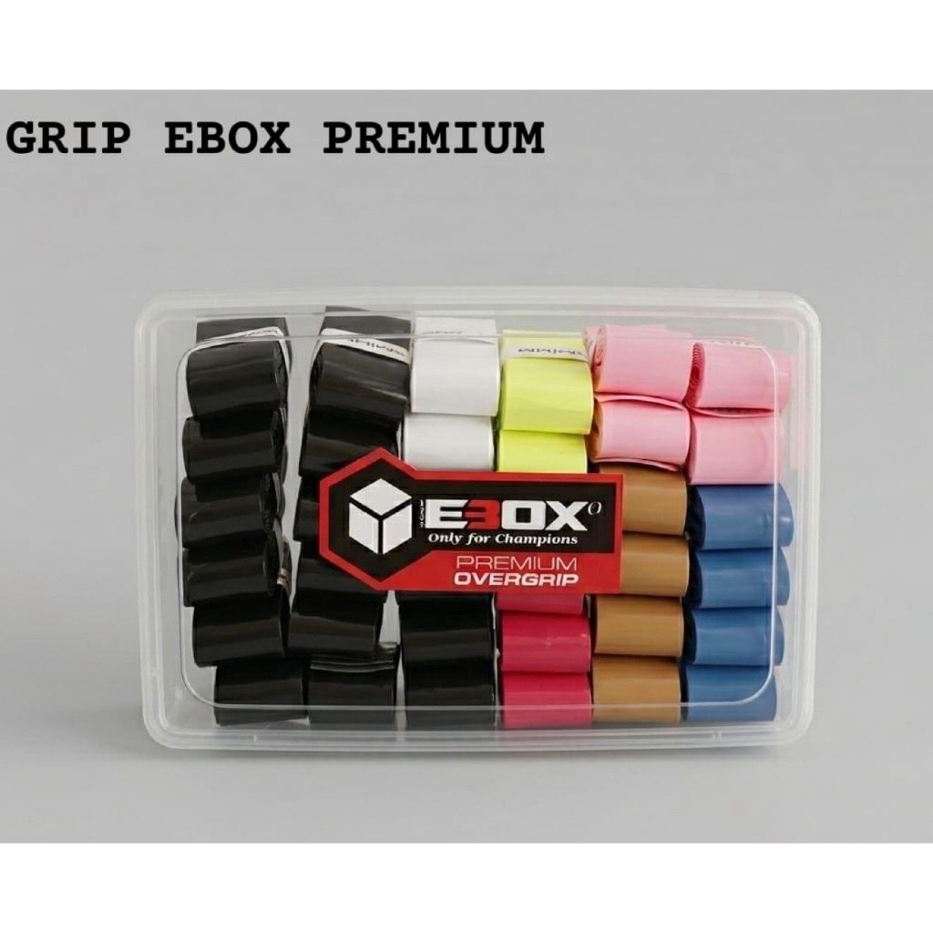 EBOX PREMIUM 36 IN 1 Tennis Badminton Grip ของแท้ 100% EBOX