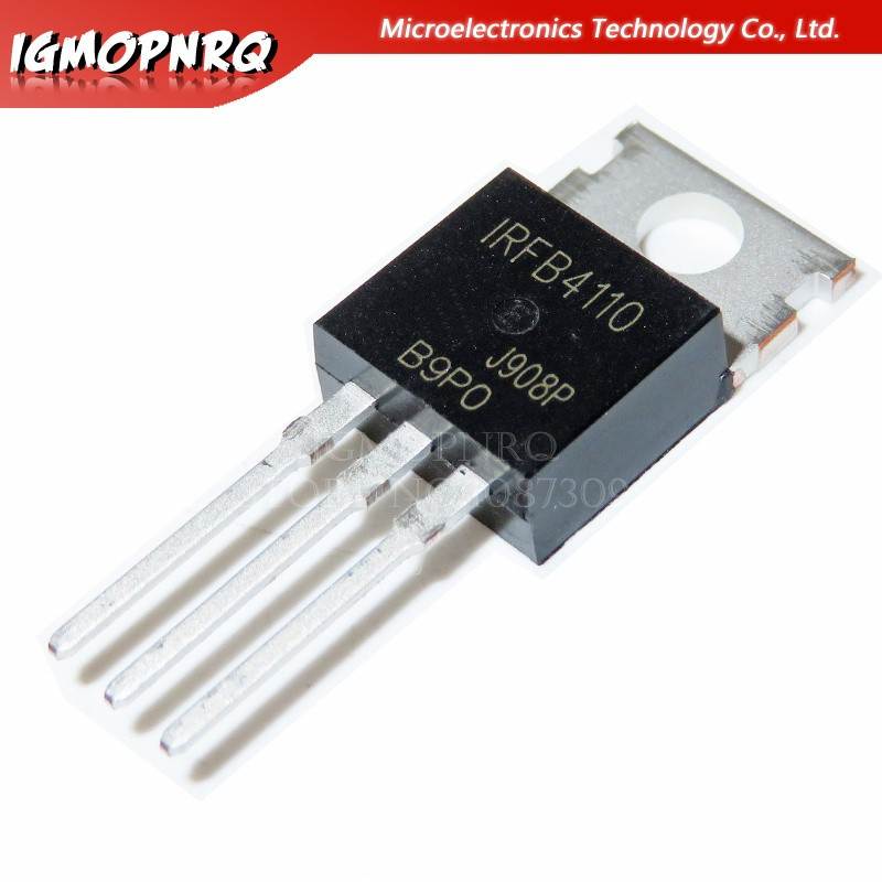 10pcs IRFB4110 IRFB4110 B4110 IRFB4110PBF 100V, 3.7mO, 180A, 370W FET 100% ใหม่การประกันคุณภาพ