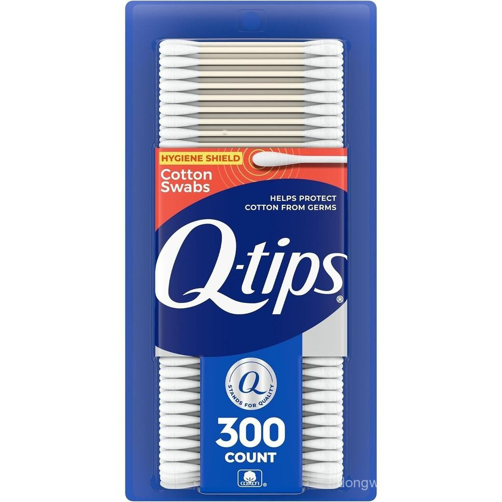 Q-tips สําลีต้านจุลชีพสําลีก้านสําหรับทําความสะอาดป้องกันการรักษาโรคเพื่อช่วยให้ไม้กวาดสดชื่น 300 นั