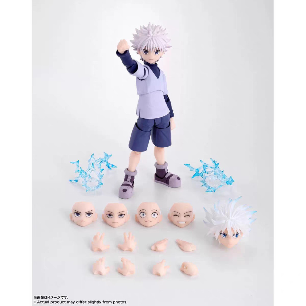 พร้อมสต็อก Bandai Full-Time HUNTER HUNTER Killua Killua Joint Movable