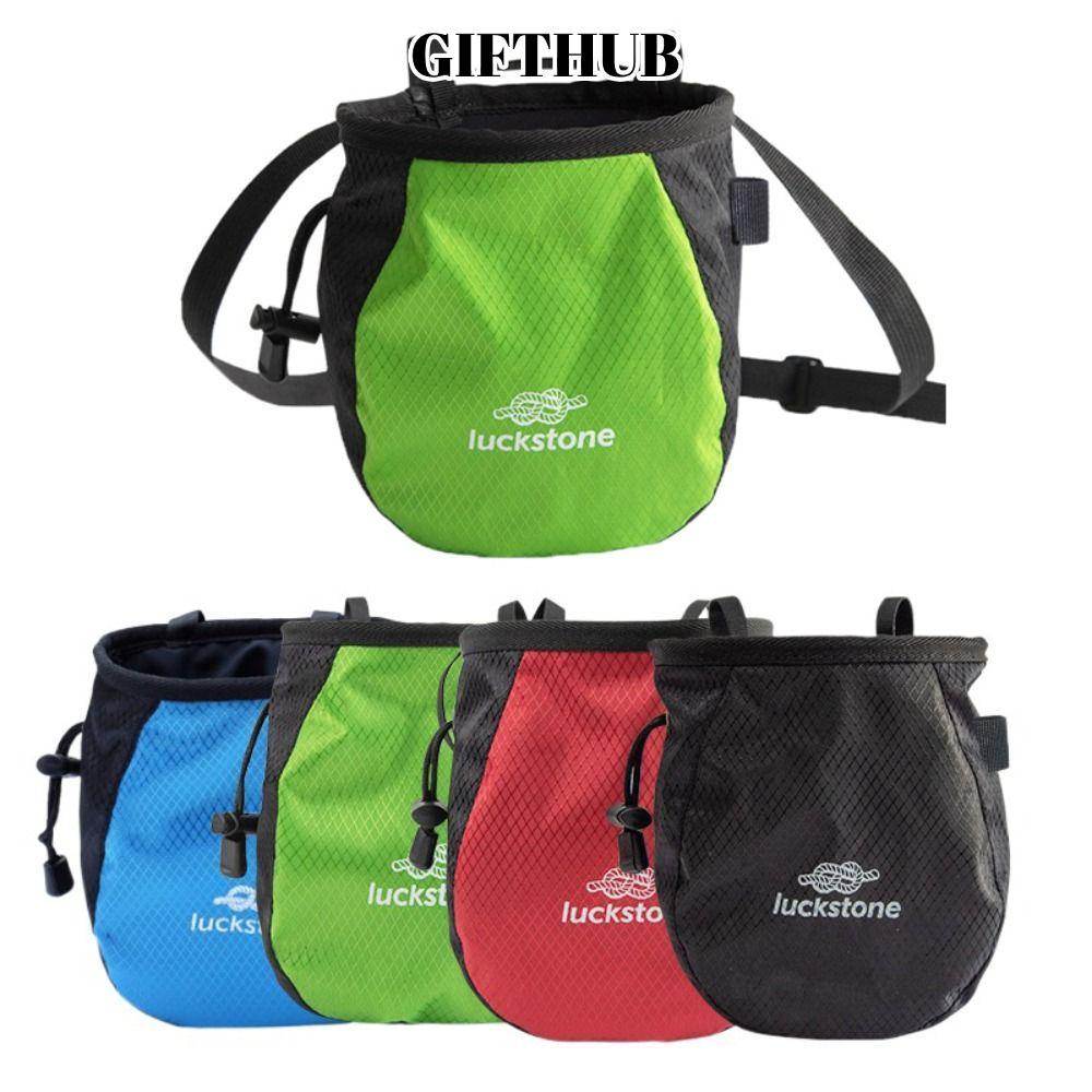 LULLABY Rock Climbing Chalk Bag,ซับนุ่มความจุขนาดใหญ่ถุงผงแมกนีเซียม,กันน้ํา Creative Terylene Gym Chalk Bag