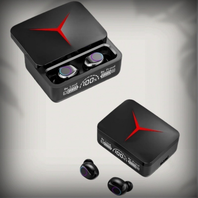 M90 Pro หูฟังไร้สายไฮไฟสเตอริโอไร้สาย EarHook หูฟัง Touch Control ชุดหูฟังกีฬาหูฟังบลูทูธ Super Bass