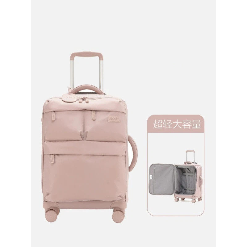 Airway Ultra-Light กระเป๋าเดินทางผ้าหญิง Boarding Case 67 ซม.กระเป๋าเดินทางขนาดเล็กกระเป๋าเดินทางรถเ