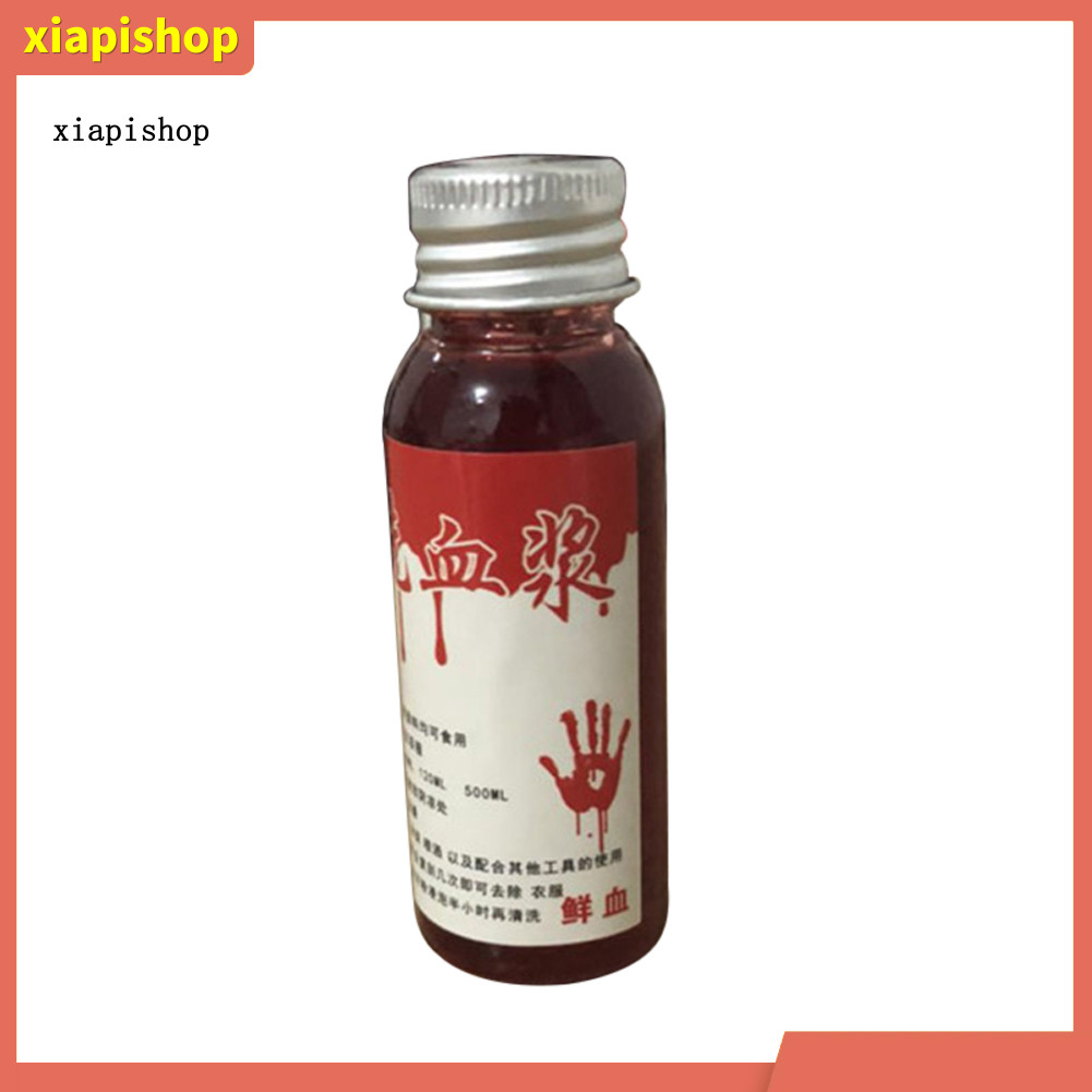 XPS 30/60/100มิลลิลิตรปลอมจําลองเลือดพลาสม่าเลือดออกคอสเพลย์แต่งหน้าฮาโลวีนอุปกรณ์ประกอบฉาก