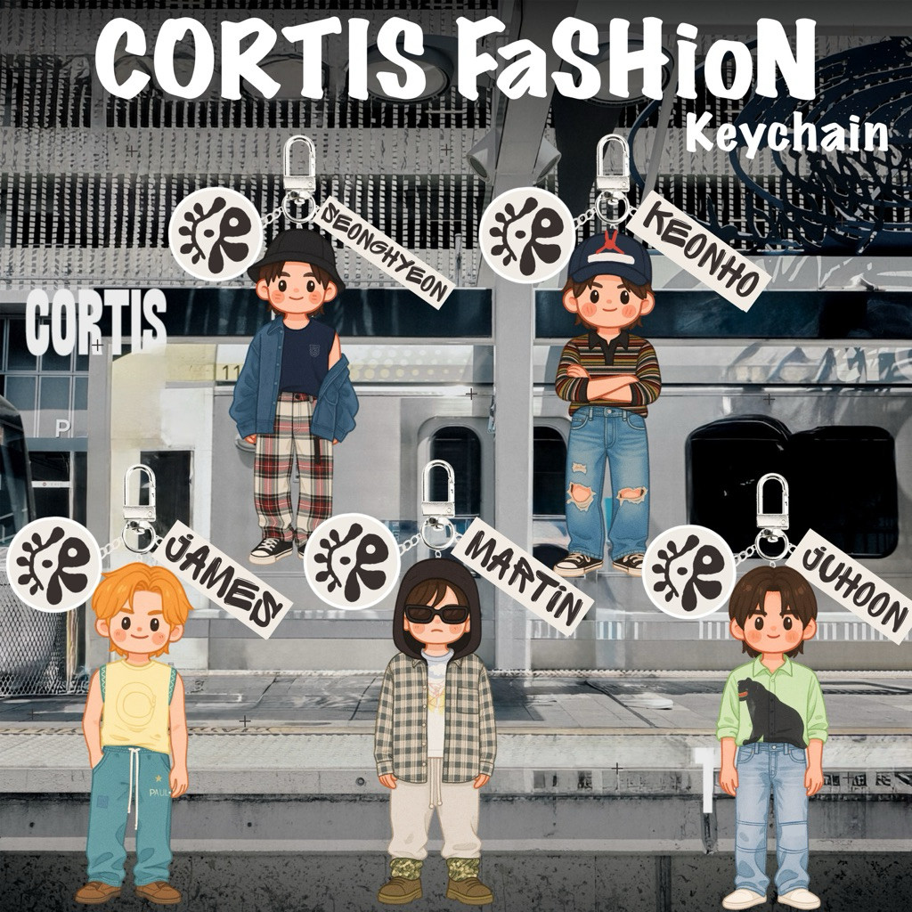 พวงกุญแจ Cortis FaSHioN