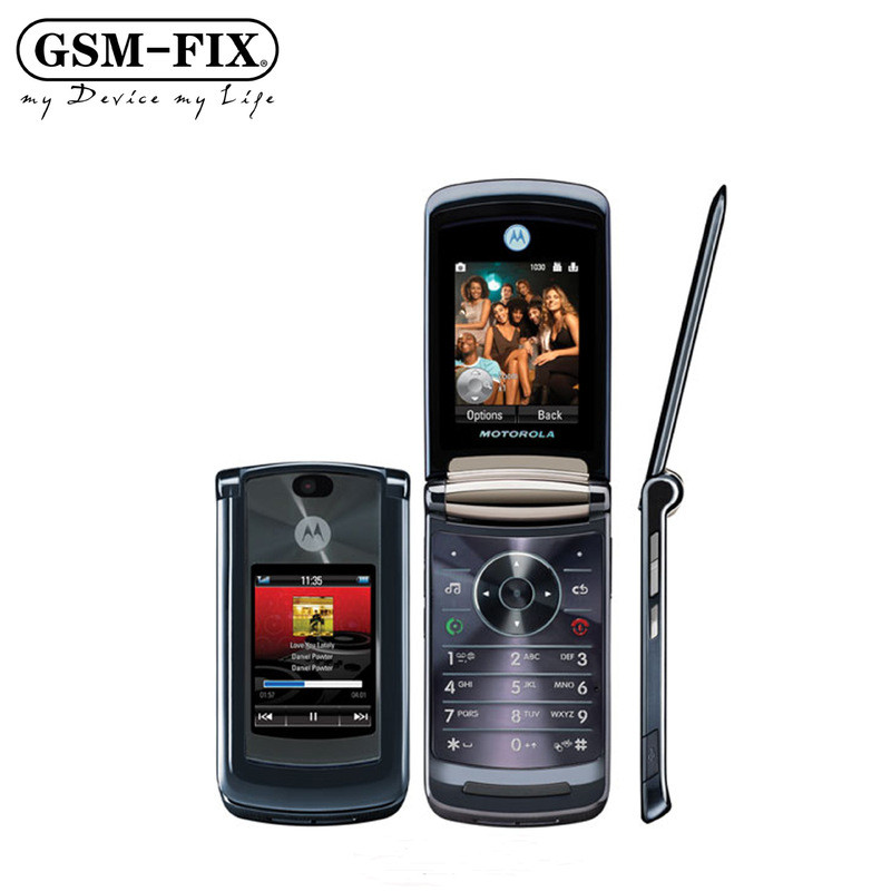 Motorola/Motorola V8 (512M) 2G Classic Nostalgic Ultra-Thin Flip Business Backup โทรศัพท์ผู้สูงอายุ 