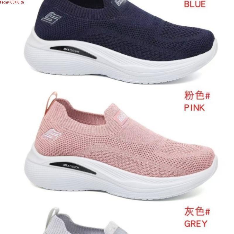 สเก็ตเชอร์ส รองเท้าผู้ชาย Men p-Ins GOwalk 8 Pelayo Walking Shoes - 216784-BBK Air-Cooled Goga Mat
