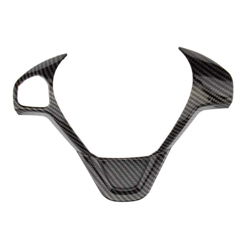 My good car Steering Wheel Panel Decoration Cover Trim Stickers for Ford Fiesta MK7 2009 - 2017 Ecos