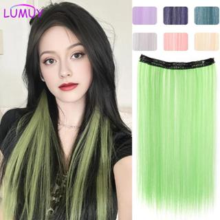 ชิ้นผมตรงสำหรับผู้หญิง ย้อมธรรมชาติ ทรงยู พอดีหู สวมใส่ง่ายท…