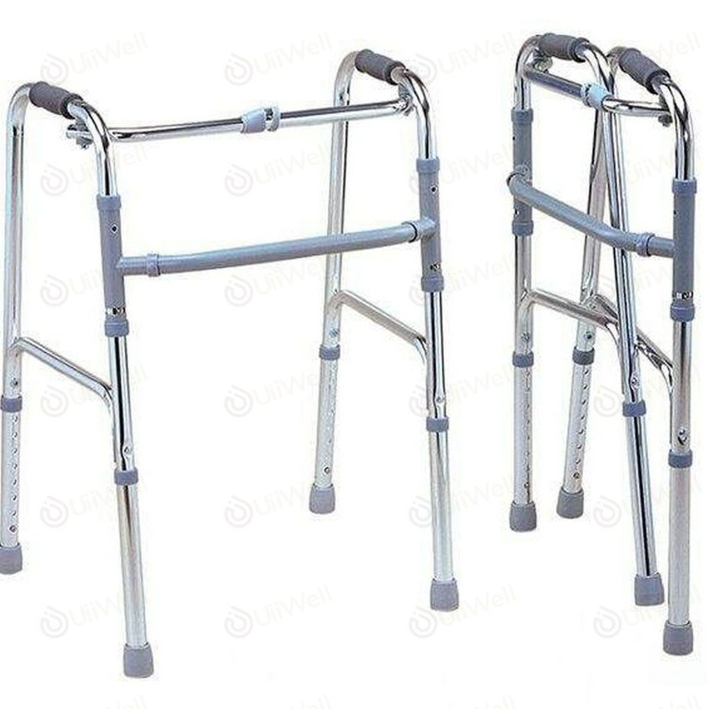 Walker อลูมิเนียมอย่างดี พับเก็บได้ น้ำหนักเบา พกพาสะดวก