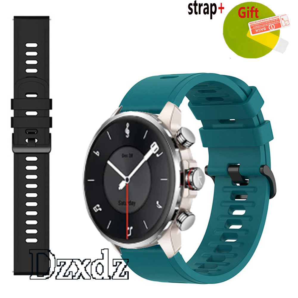 Kieslect Kr3 Strap Smartwatch สายรัดข้อมือซิลิโคน Kieslect Kr 3 pro 2 ฟิล์มกันรอยหน้าจอเปลี่ยนสายรัด