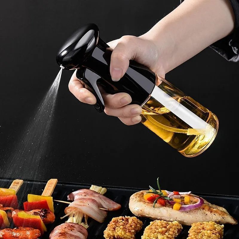 Premium In-Stock#[Quality Price Selection]Mist Spray Bottle Olive Oil Cooking Oil Jug Bottle300ml*1b
