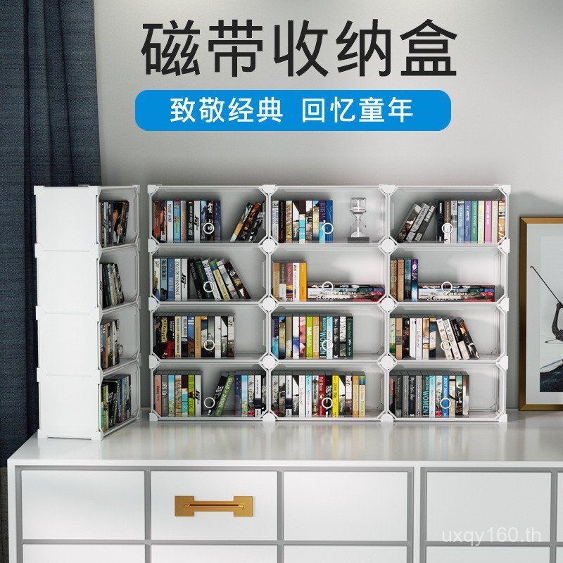 ผนัง DVD CD Rack ตู้ CD อัลบั้มไวนิลตู้เก็บ CD Rack ตู้โชว์ชั้นวางบันทึก Disc Rack Desktop CWIV