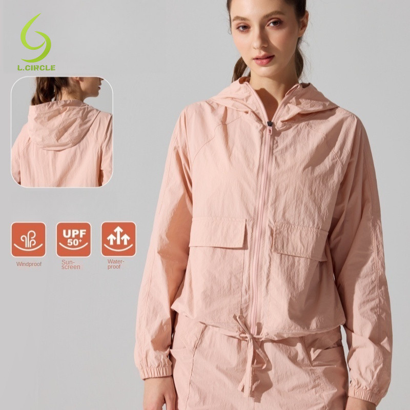 L.CIRCLE Yoga Sport Top Windproof Waterproof UV-Resistant
