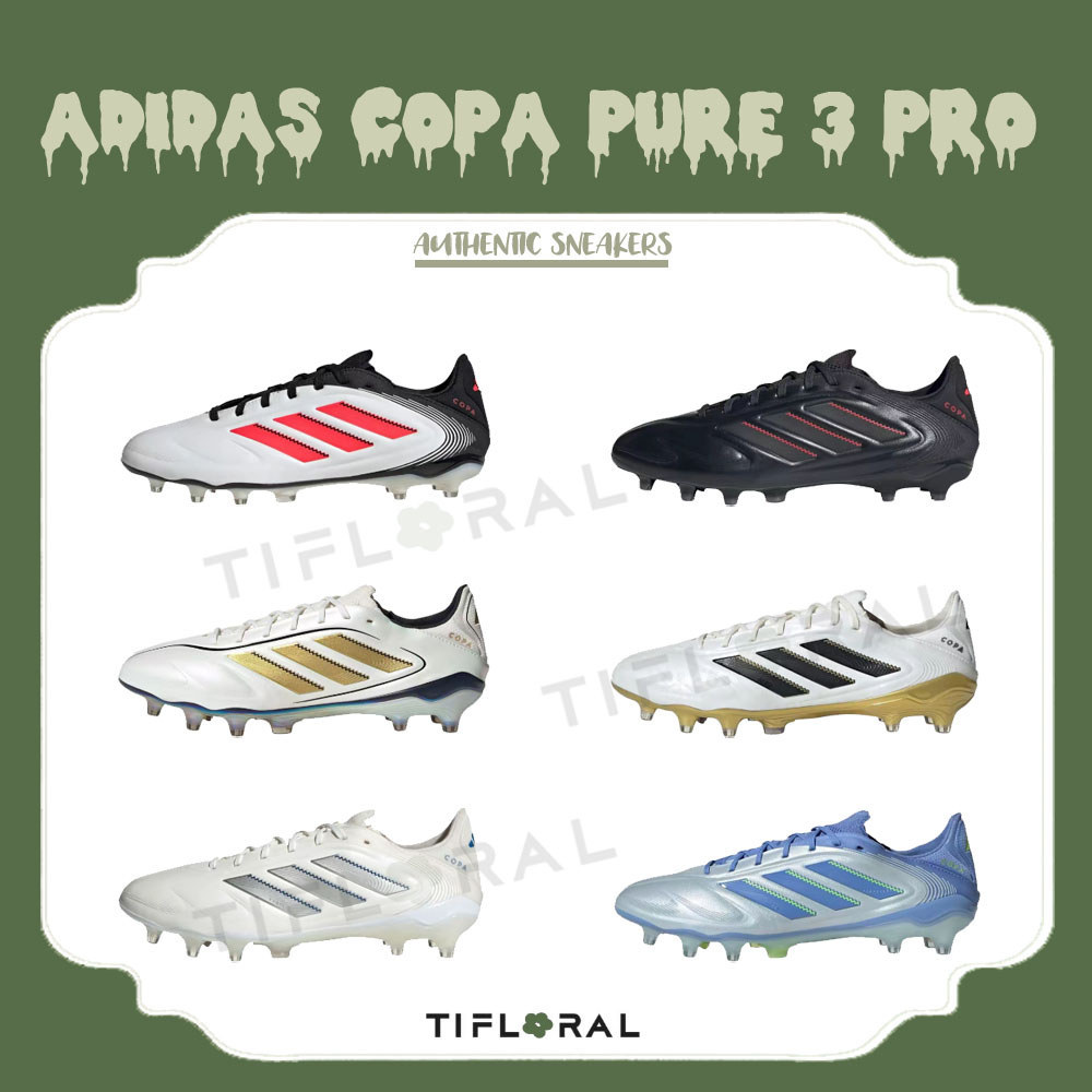 🤎ྀིྀི⋆แท้100% รับประกัน (พรีออเดอร์) Adidas Copa Pure 3 Pro Firm Ground รองเท้าฟุตบอล ID9042/JP5620/