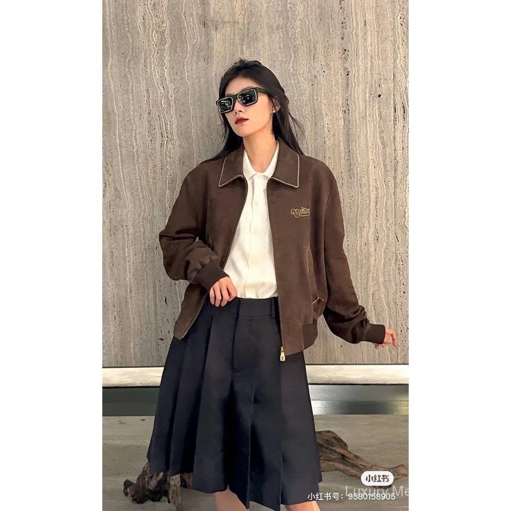 [1: 1] VV25FW Joint tyler Suede Suede Bomber Jacket Jacket