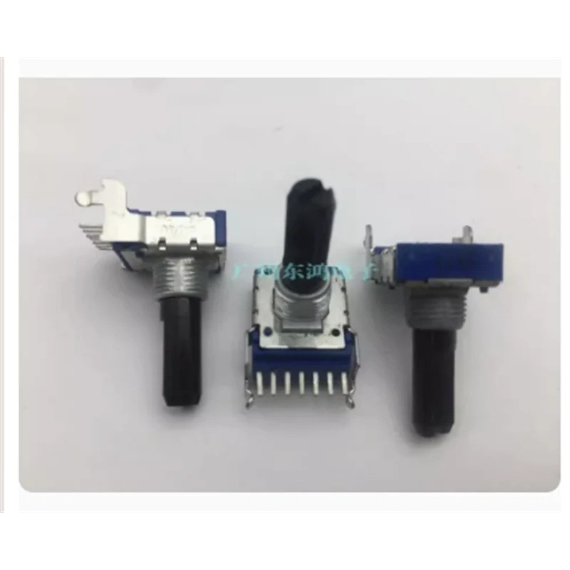 1 ชิ้นญี่ปุ่น ALPS RK14 potentiometer dual B100K midpoint 20 มม.ความยาวเพลา