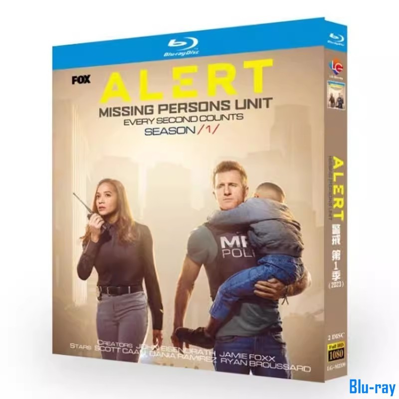 [BRAND NEW SEALED] American Drama Alert: Missing Persons Unit ซีซั่น 1 (2023) 2-Disc Blu-ray Boxed