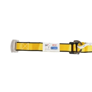 เข็มขัดเซฟตี้ ชุดเซฟตี้แบบครึ่งตัว ตะขอเล็ก รุ่น W737 YAMADA ปลายสายเป็น SNAP HOOK ระบบล็อก 2 จังหวะ