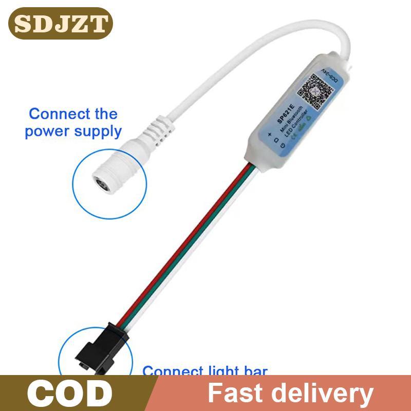 Null SP621E Mini RGB Controller สําหรับ WS2811 WS2812 WS2813 LED Strip Light Control -24V null