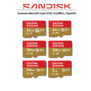 SANDISK Extreme Game Micro SDcard 32/64/128/256GB (190MB) UH…