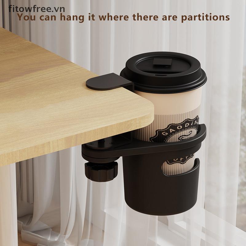 Pre Office Desktop Storage Tableside Fix Cup Holder Cup Clip Cup Holder Cup Rack, Desk Storage Rack