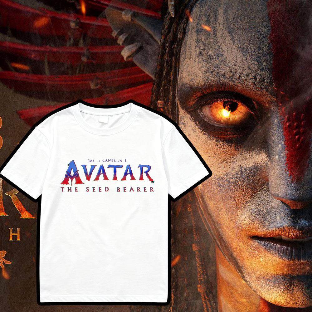 โลโก้ Avatar 3: Seed Holder  เสื้อยืดแขนสั้นคอกลม