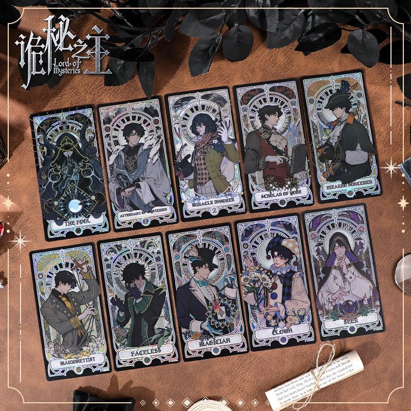 Guangbo Master of Secrets ของแท้ PET สติกเกอร์ร้อนเย็น Oracle Series สติกเกอร์ DIY มูลค่าสูงของขวัญส