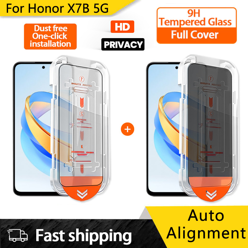 สําหรับ Honor X7B X7C X6C X6B X6A X8a X9C สมาร์ท X7D X7A X6S 4G 5G High End ฝุ่นติดตั้งฟรีป้องกันหน้