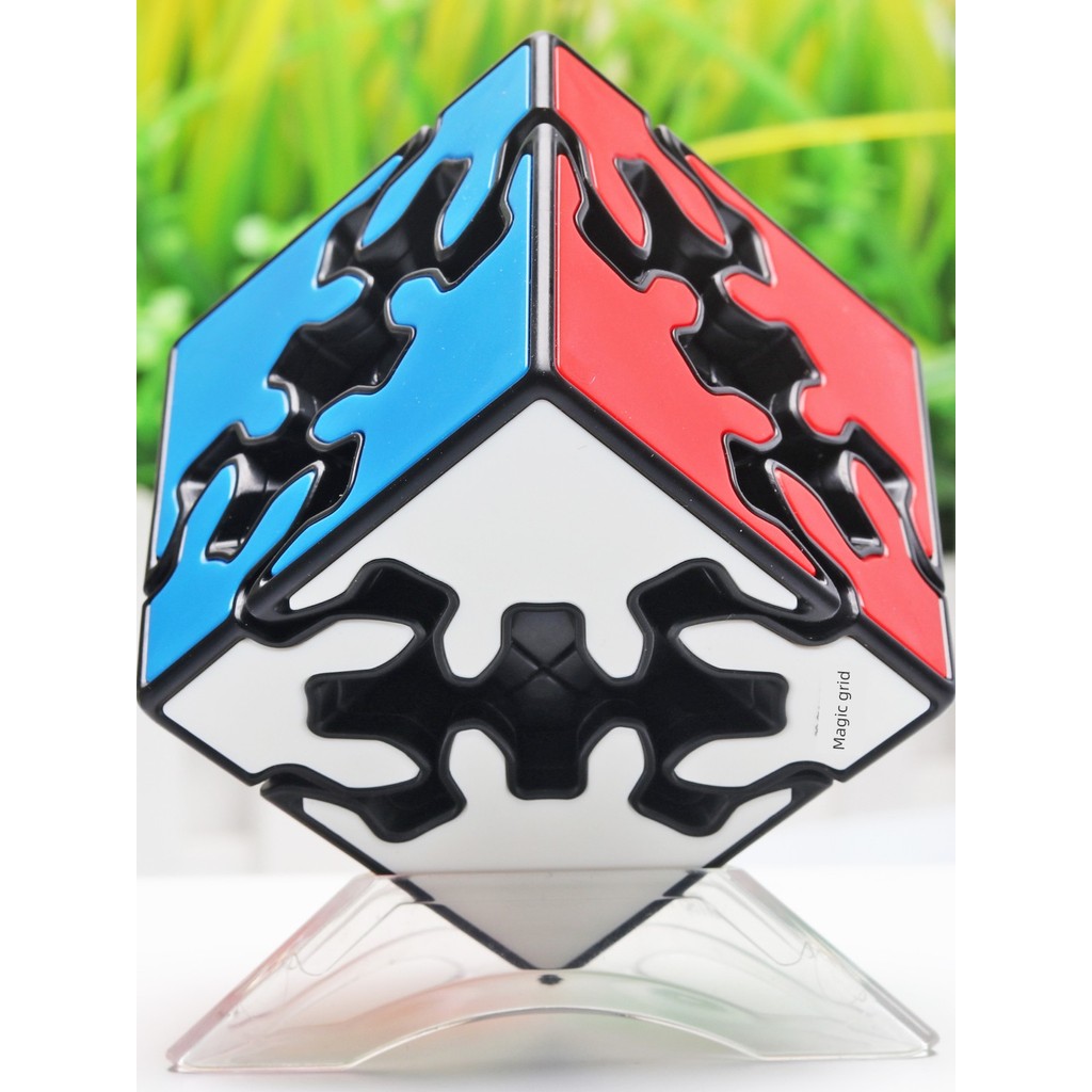 ตัวต่อ รถของเล่น Qiyi Second Order Gear Rubik's Cube 2 Class Alien Professional Smooth Racing Nine-ฟ