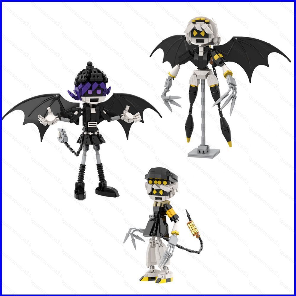 Murder Drones UZI NV Building Blocks ของขวัญสําหรับเด็กตกแต่งบ้านรูปตุ๊กตาของเล่นเด็กการ์ตูนคอลเลกชั