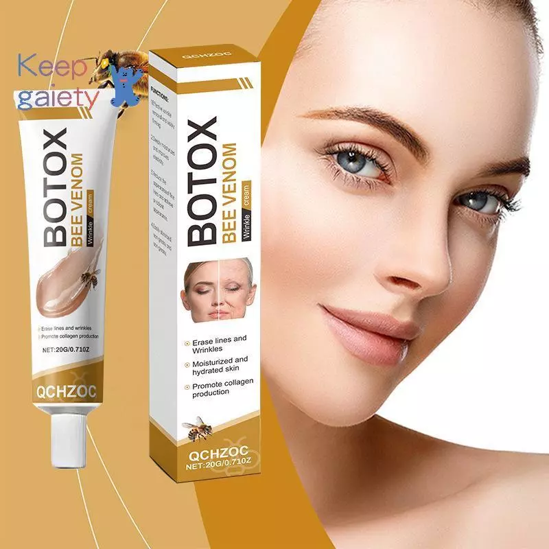 [Keepgaiety-t] Bee Venoms Cream Moisturizing Skin เพิ่มลดเลือนริ้วรอย Deep Hydration Face Care Anti Aging Cream สําหรับผู้หญิง [ใหม่]