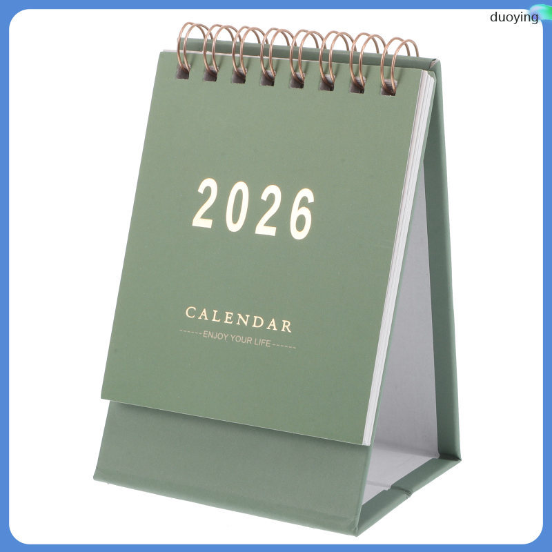 Decor Daily Standing Calendar 2026 Mini Desk Calander duoying