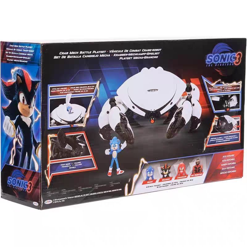 Sonic Hedgehog Sonic Hand-Made Model ตุ๊กตาตุ๊กตาทํามือของเล่นปูกลไก