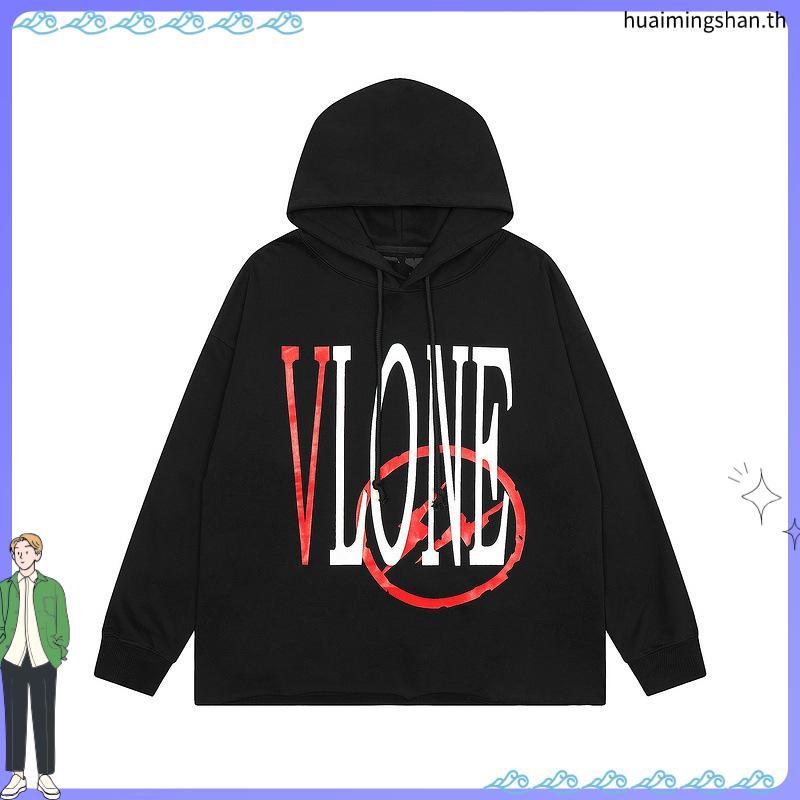Vlone Staple 3M V Logo Hoodie Black White | ของแท้ ตรวจสอบโดย SASOM