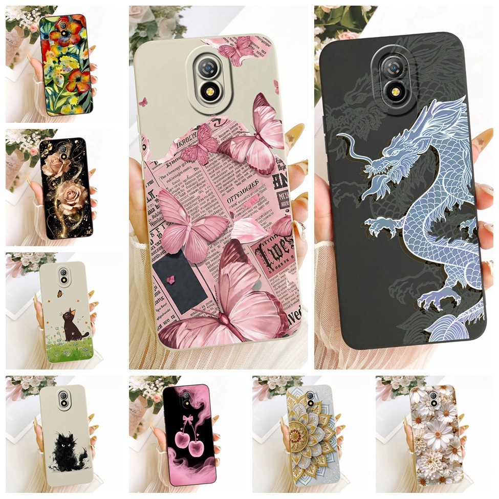 ITEL A16 Casing ITEL A23 Cover Fashion Cartoon Cute Funny Painted Silicone Phone Case