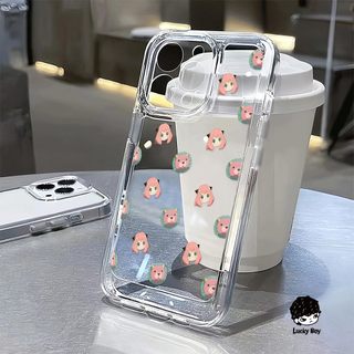 สําหรับiphone 17 Pro Max น่ารัก SPY×FAMILY Anya Forger  16 15 14 13 12 11 Pro Max 8 7 Plus X XR Xs Max Mini Simpleขั้นสูงโปร่งใสTpuเคสโทรศัพท์