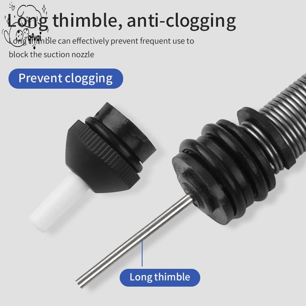 แบบพกพา Desoldering Solder Sucker - เครื่องมือกําจัดดีบุกสูญญากาศที่แข็งแกร่งสําหรับการเชื่อม DIY