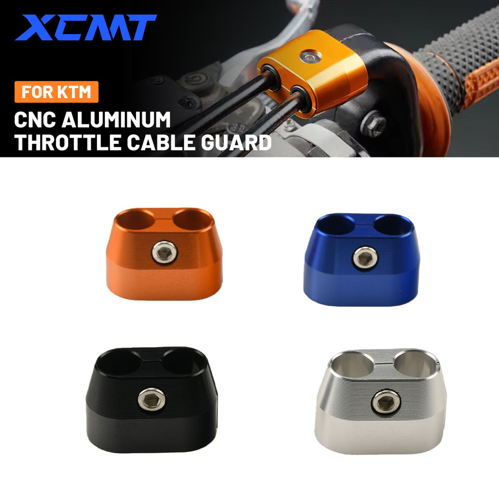 รถจักรยานยนต์ CNC สายคันเร่ง Protector สําหรับ KTM XCF250 SXF250 XCF350 SXF350 XCF450 SXF450 EXCF SMR หกวัน 2001-2016