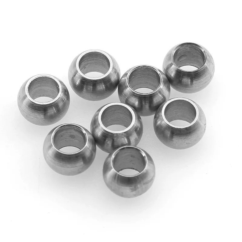 8pcs โลหะ Suspension Ball สําหรับ Tamiya BBX BB-01 TC01 TD4 TA08 Pro 1/10 RC รถอะไหล่อัพเกรด