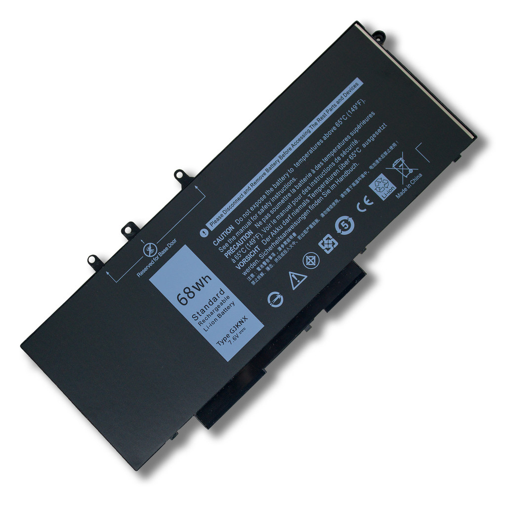 Suitable for Dell Latitude 5580 5480 5280 3520 GJKNX 68WH laptop battery