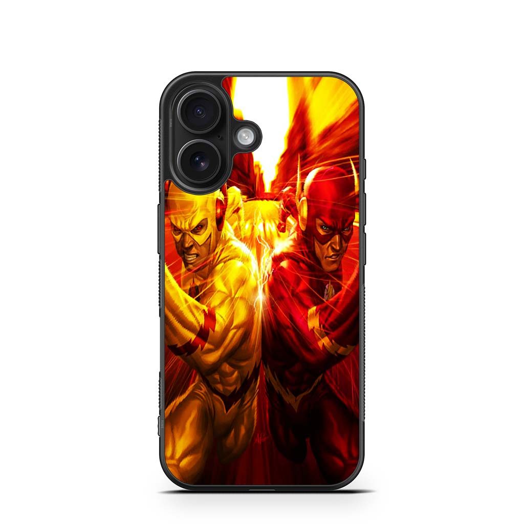 The Flash Vs Reverse Flash Protective Case Shell IPhone 16 17 Pro Max Plus Mini XS XR
