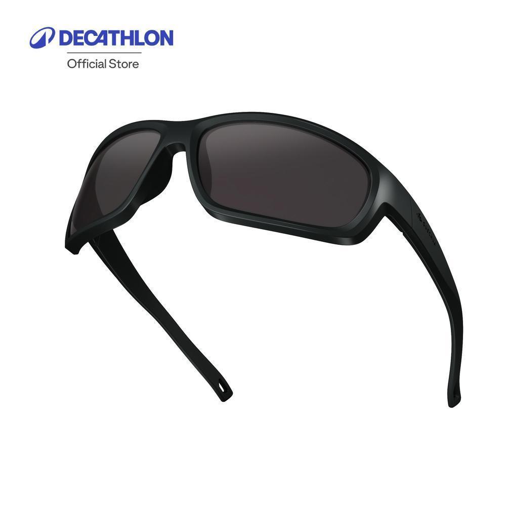 Decathlon Adults' Hiking Sunglasses แว่นกันแดดเดินป่าสำหรับผู้ใหญ่รุ่น Mh500 ประเภท 3 - Black