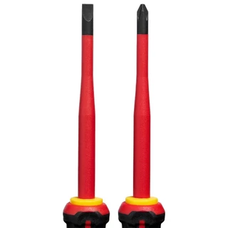 Milwaukee 48-22-222207 2PC 1000V ฉนวน Slim Tip ไขควงชุดเครื่องมือสําหรับตกแต่งบ้าน