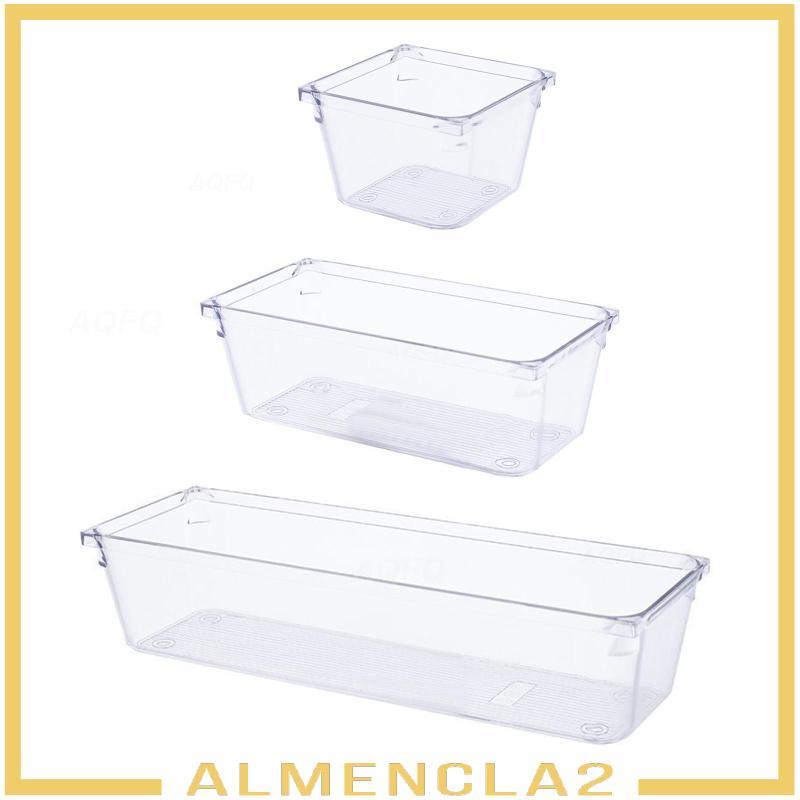 [Almencla2] ลิ้นชัก Organizer Desktop Desk Drawer Vanity Drawer Organizer ถาด Divider