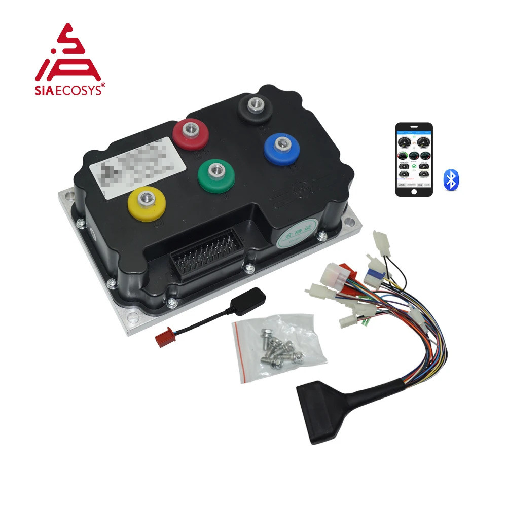 SiAECOSYS FarDriver ND72530 72V High Power ตัวควบคุมรถจักรยานยนต์ไฟฟ้า 530A 6000W BLDC โปรแกรมสําหรั